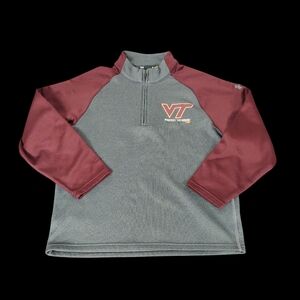EUC Under Armour Virginia Tech Quarter Zip Pullover Size M